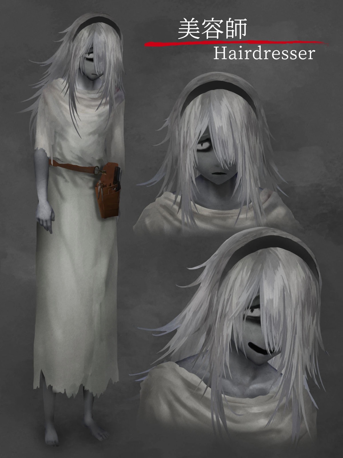 Homicipher Characters - Hairdresser