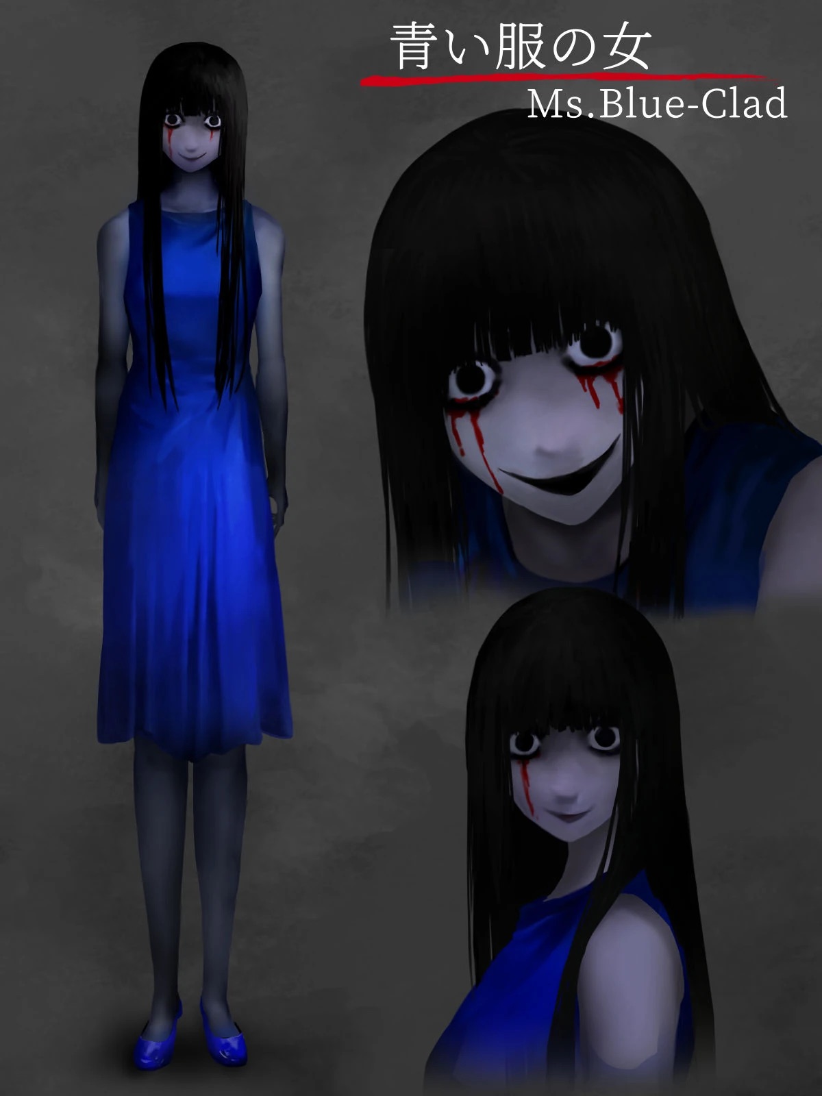 Homicipher Characters - Ms. Blue-Clad